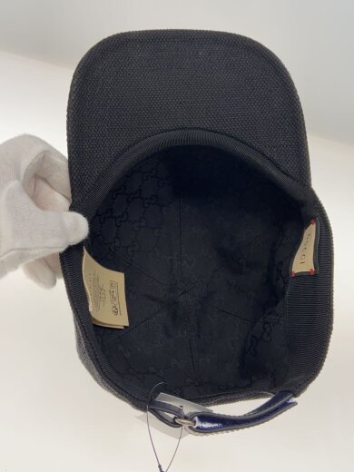 商品画像：キャップ/L/キャンバス/BLK/メンズ/777373 4ha7e 4