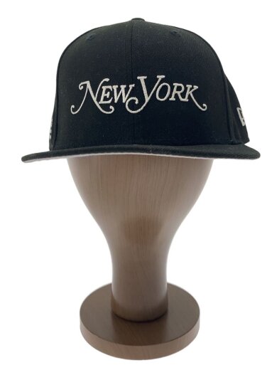 商品画像：キャップ/7 1/2/ポリエステル/BLK/メンズ/rn11493 1