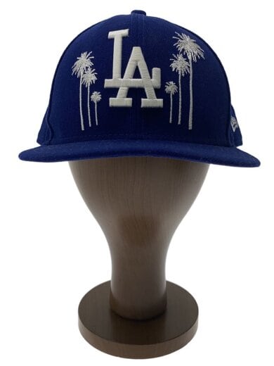 商品画像：キャップ/7 1/2/ポリエステル/BLU/メンズ/rn11493 1