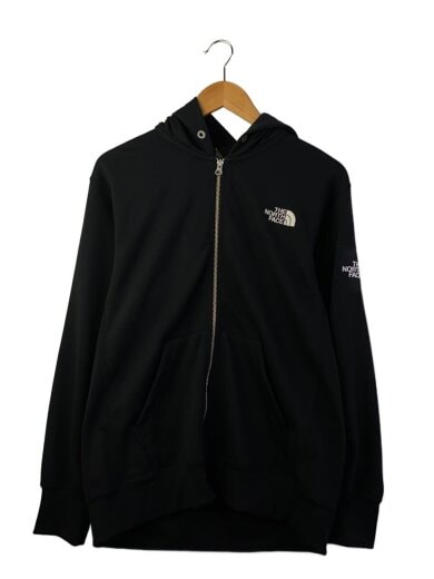 商品画像：ジップパーカー/L/コットン/BLK/nt12140// 1