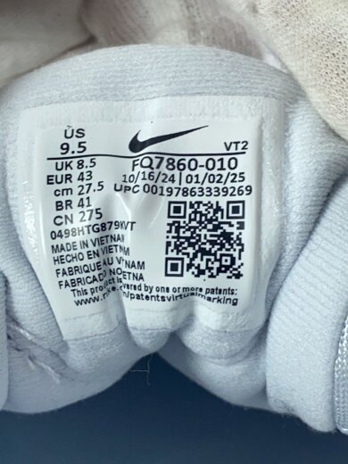 商品画像：ローカットスニーカー/27.5cm/GRY/FQ7860-010 5