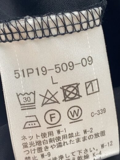 商品画像：半袖シャツ/L/コットン/BLK/51p19-509-09// 4