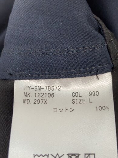 商品画像：半袖シャツ/L/コットン/BLK/PY-BM-79672// 4
