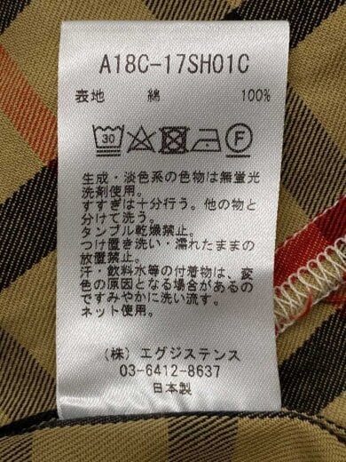 商品画像：長袖シャツ/2/コットン/CML/チェック/A18C-07SH01C// 4