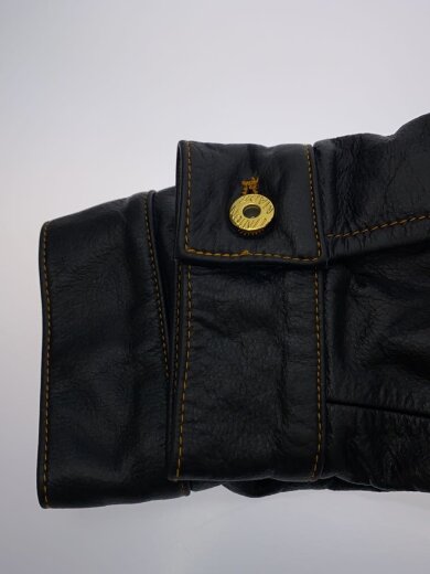 画像：UABONIレザージャケット・ブルゾン/52/レザー/BLK5