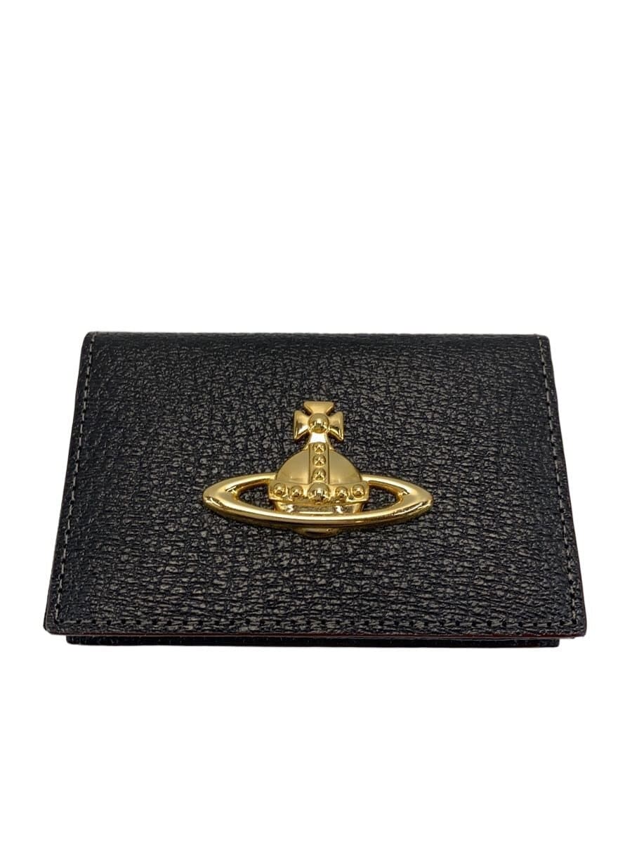 Vivienne Westwood / カードケース/牛革/BLK/無地/レディース/3718C971/ブラック