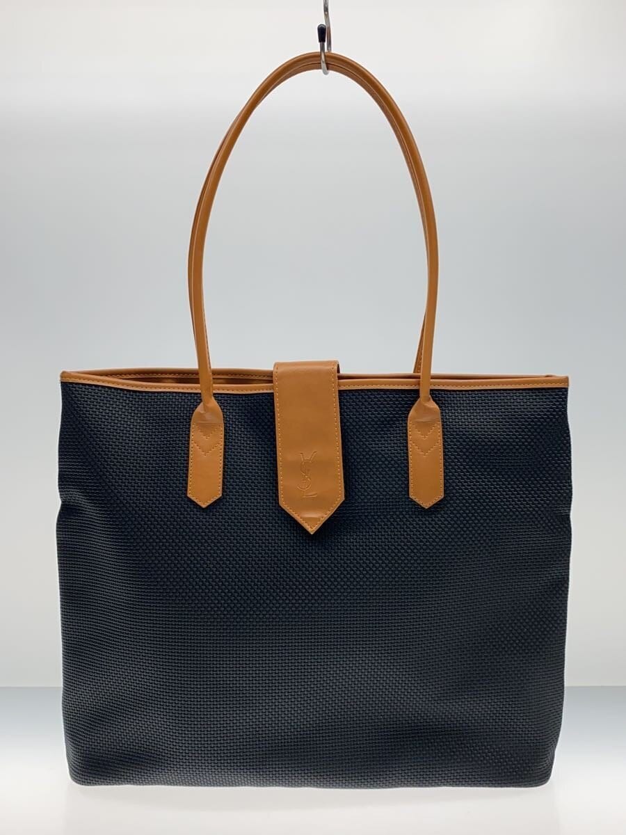 YVES SAINT LAURENT / トートバッグ/--/BLK/ブラック