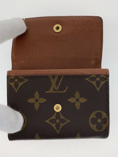 商品画像：ポルト・モネ・プラ_モノグラム・キャンバス/PVC/BRW/モノグラム/メンズ 4