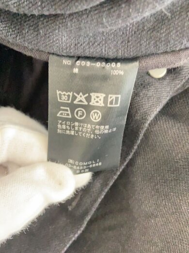 商品画像：25AW/ブラックデニム テーパードパンツ/2/デニム/BLK/C03-03005// 6