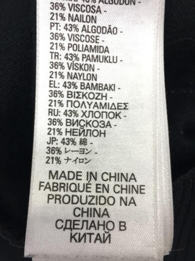 画像：DIESELディーゼル/トラックジャケット/ジャージ/L/コットン/ブラック5