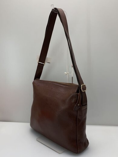 商品画像：ショルダーバッグ/レザー/BRW/無地 2