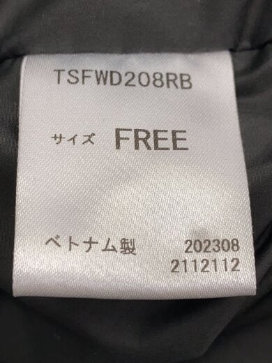 商品画像：ダウンジャケット/FREE/ナイロン/BLK/無地/TSFWD208RB// 4