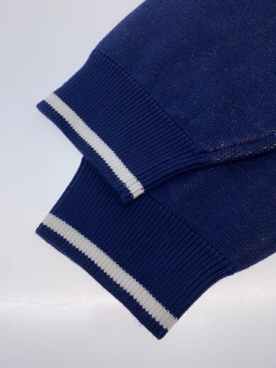 商品画像：ニット・セーター(薄手)/M/コットン/BLU/総柄 5