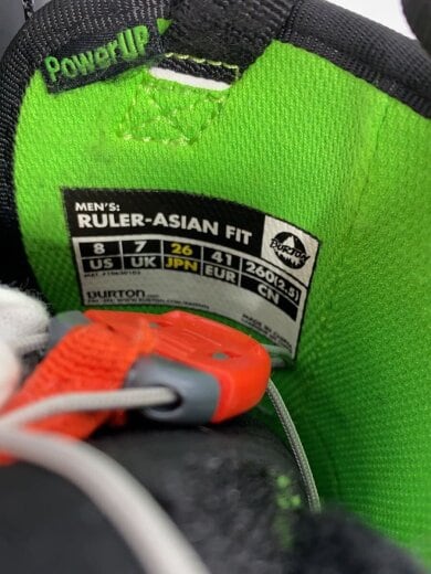 商品画像：スノーボードブーツ/26cm/クイックレーシング/BLK 6