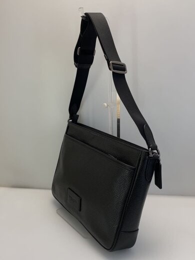 商品画像：ショルダーバッグ/レザー/BLK/無地/CY825 2