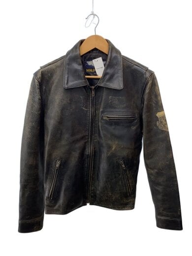 商品画像：レザージャケット・ブルゾン/M/牛革/BLK/HN.PILOT 1