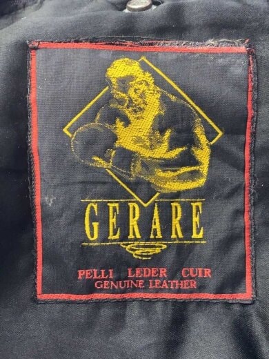 商品画像：レザージャケット・ブルゾン/L/レザー/BLK/無地 3