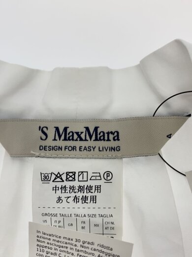 商品画像：長袖ブラウス/36/コットン/WHT/24191110236// 3