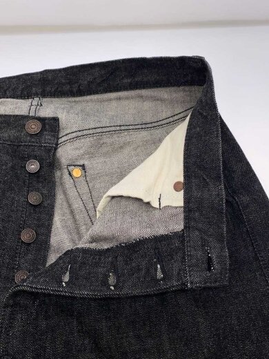 商品画像：ボトム/31/デニム/BLK/1101BK/Srtaight Black Selvedge Denim 3
