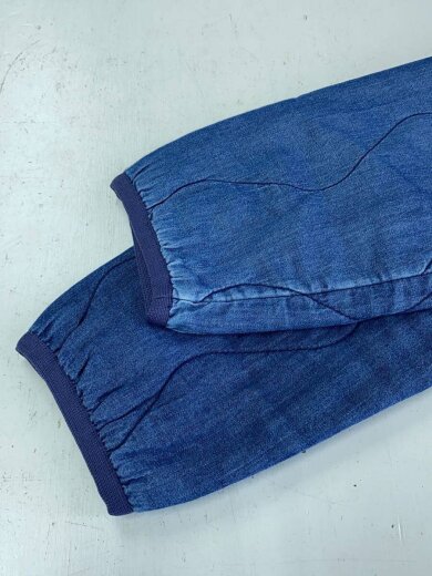 画像：WILDTHINGS×Mt Design 3776/ノーカラーキルティングジャケット/プリマロフト/M/コットン/NVY6