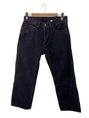 555/後染めブラック/31/デニム/BLK/4515048524