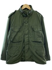 70s/M-65/フィールドジャケット/アルミジップ/エポレット付/MーS/コットン/KHK