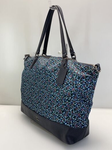 商品画像：ランチフローラルトートバッグ/NVY/花柄/F59433 2