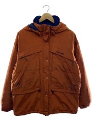 中綿ジャケット/フロントロゴ/ナイロン/ORN