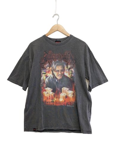 商品画像：NETFLIX/2025/地面師たち/ハリソン山中/両面プリント/Tシャツ/M/コットン/GRY 1