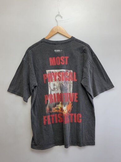 商品画像：NETFLIX/2025/地面師たち/ハリソン山中/両面プリント/Tシャツ/M/コットン/GRY 2