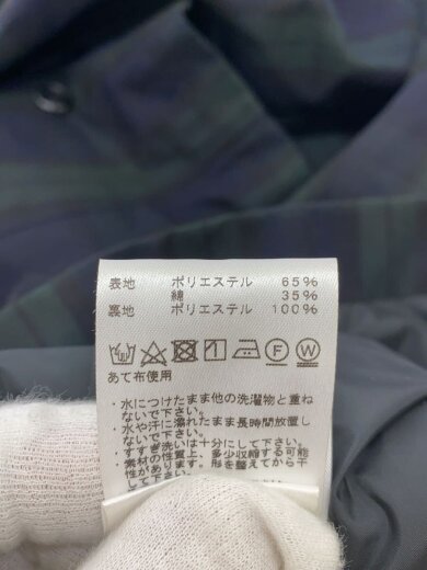 商品画像：コート_NP2920N/S/ポリエステル/NVY/チェック 4