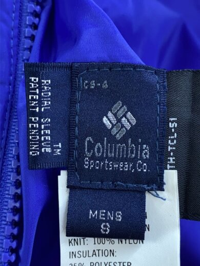 商品画像：90s/リバーシブル中綿ブルゾン/S/ナイロン/ブルー・レッド 5