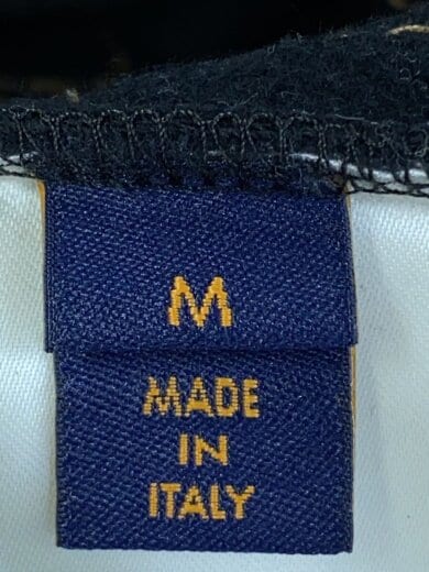 商品画像：23SS/ミュージックラインエンブロイダード/クルーネックスウェット/M/コットン/BLK/HOY03W 4