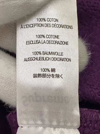 商品画像：21AW/Reflective Hoodedsweatshirt/S/コットン/パープル 5