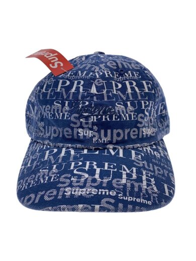 商品画像：20FW/Logo pattern 6-Panel/FREE/ネイビー/メンズ// 1