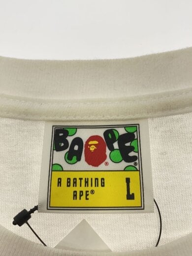 商品画像：シャーク/両面プリント/Tシャツ/L/コットン/WHT 3