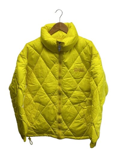 商品画像：キルティング゛ウンジャケット/L/ポリエステル/YLW/CR-1 1