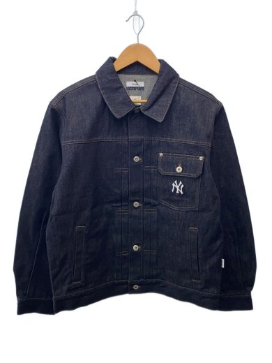 商品画像：×MLB/デニムジャケット/L/デニム/インディゴ/PE333054BW 1