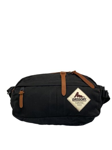 商品画像：ウエストバッグ/ポリエステル/ブラック// 1