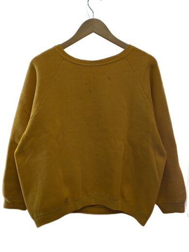 商品画像：60s/ラグランスウェット/MADE IN USA/XL/コットン/YLW/右袖破れ有 2