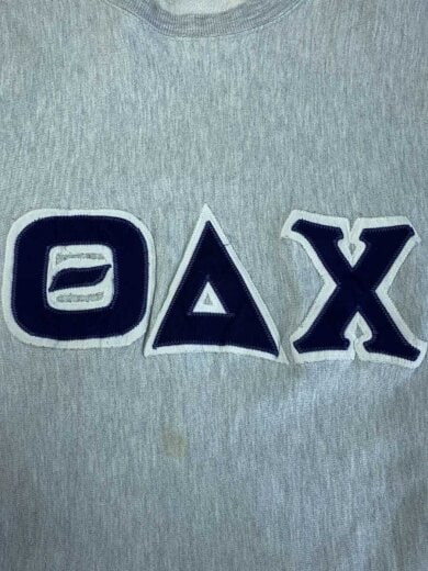 商品画像：80s/トリコタグ/RW/クルーネックスウェット/XXL/コットン/GRY/汚れ有 5