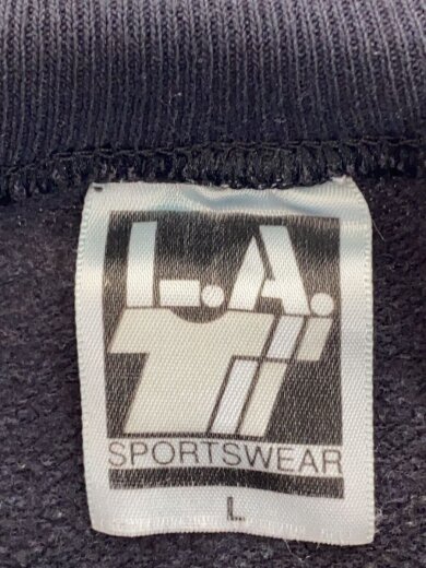 商品画像：80s/LAT/RAIDERS/クルーネックスウェット/MADE IN USA/L/コットン/BLK/汚れ有// 3