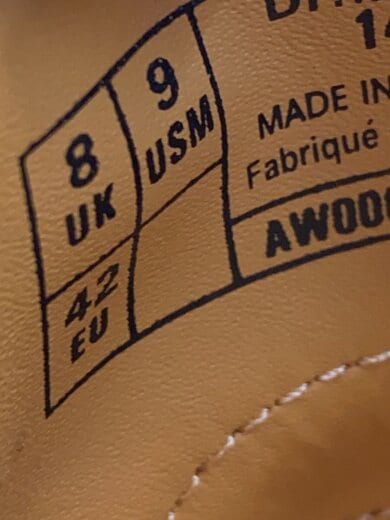 商品画像：3ホール/ドレスシューズ/US8/BLK/コーデュロイ/1461 5