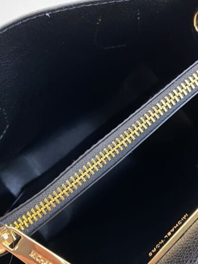 商品画像：2WAY/ハンドバッグ/ショルダーストラップ付/レザー/BLK/35S1GM9M2L 6