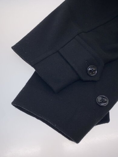 商品画像：ステンカラーコート/S/ポリエステル/ブラック/無地/RB030532AD 5