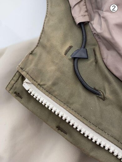 商品画像：00s/ストームジャケット/M/ナイロン/BEG/83602/汚れ有 7