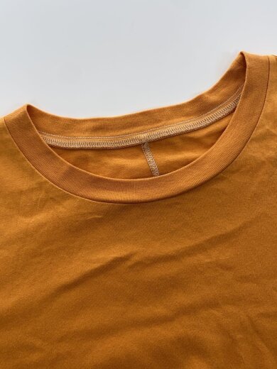 商品画像：25SS/ステッチジャージィーワンピース/M/コットン/イエロー/ZU53JH125// 7