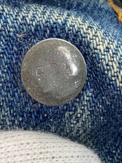 商品画像：80s/501/RED LINE/赤耳/内股シングル/黒カン/31/デニム/IDG 8