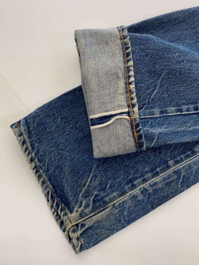 商品画像：80s/501/RED LINE/赤耳/内股シングル/黒カン/31/デニム/IDG 9