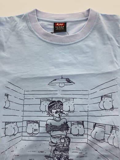 商品画像：90s～00s/key/プリント/Tシャツ/L/コットン/BLU 5